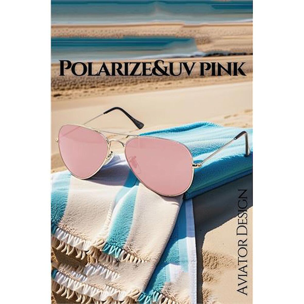 TransForMacion Güneş Gözlüğü Polarize UV Aviator Design 719075