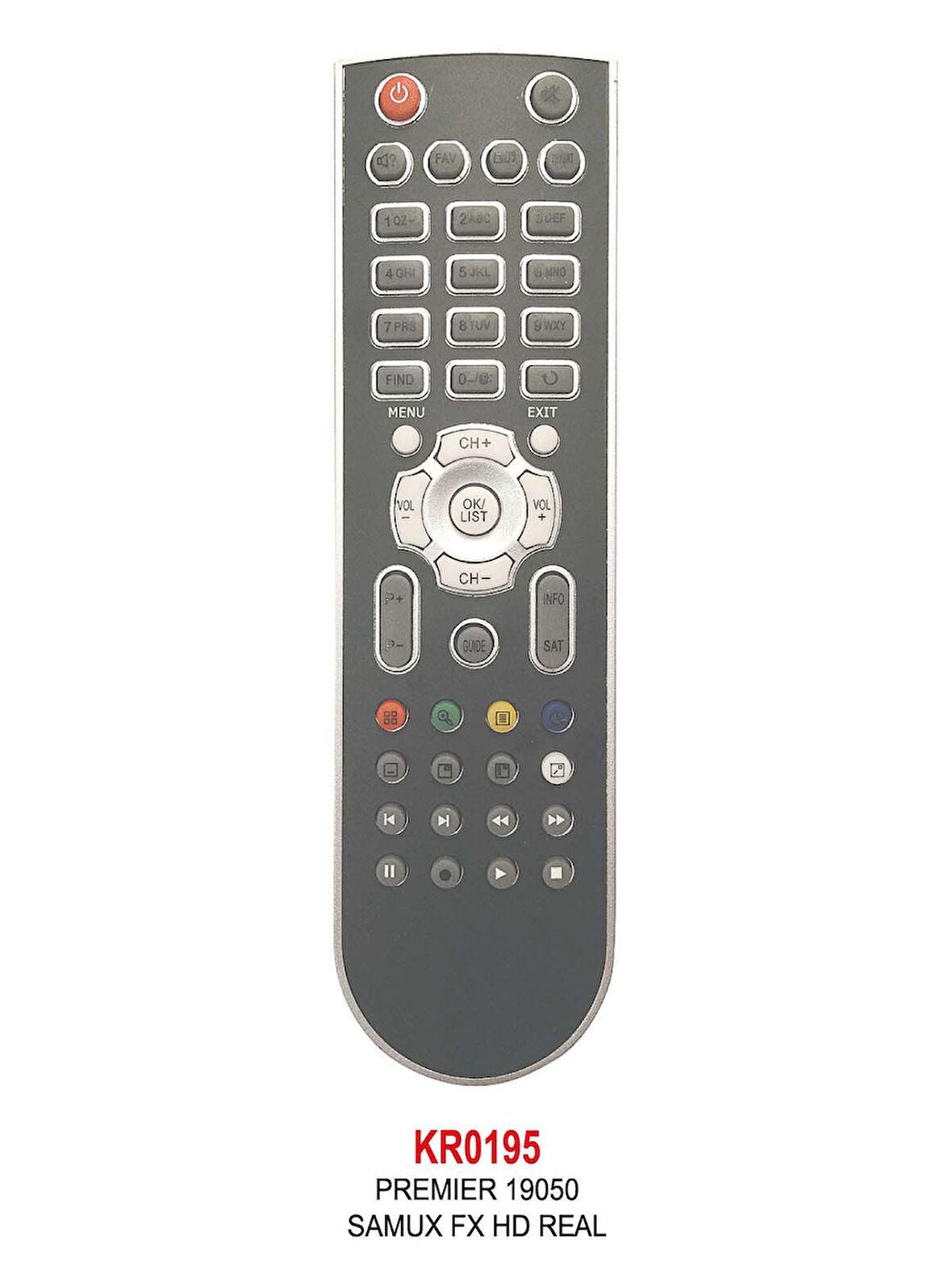 -SAMUX FX HD REAL UYDU KUMANDA