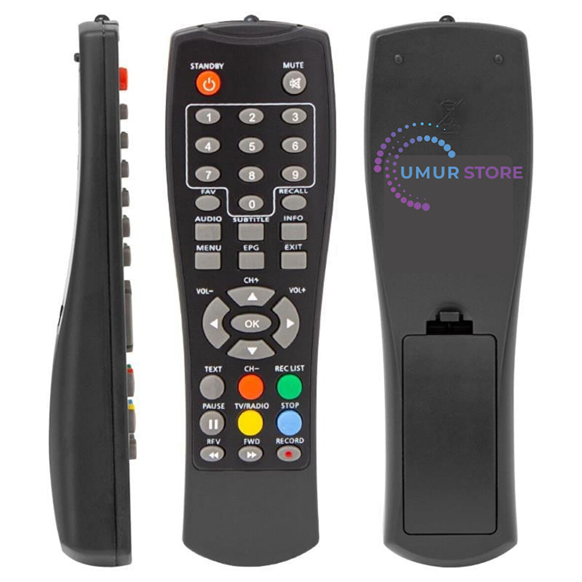 Botech Piko 106 Mini Uydu Alıcı Kumandası