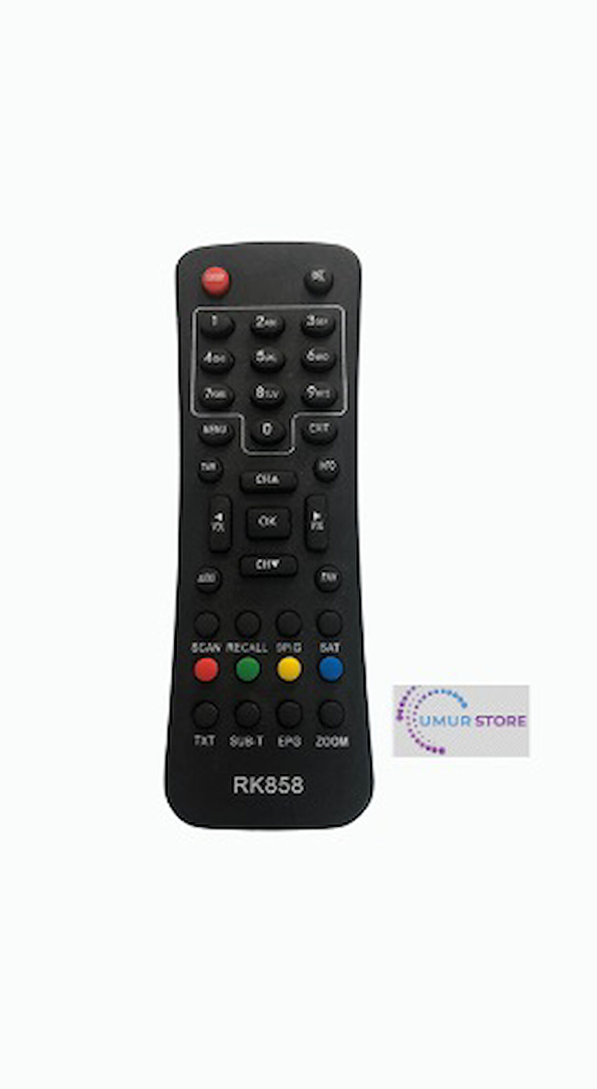 Amstrad Mini Uydu Alıcı Kumandası