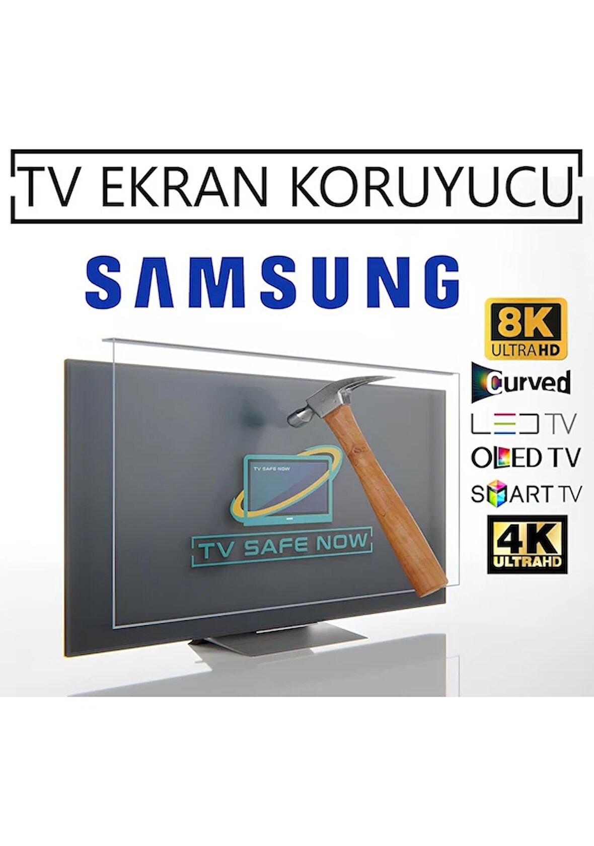 Samsung Uyumlu 75QN90C 75" İnç 189 Ekran Samsung Uyumlu TV Ekran Koruyucu