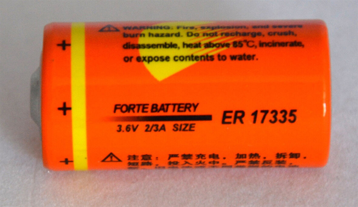 FORTE 17335 (2 /3AA) 3,6 V LITHIUM PİL