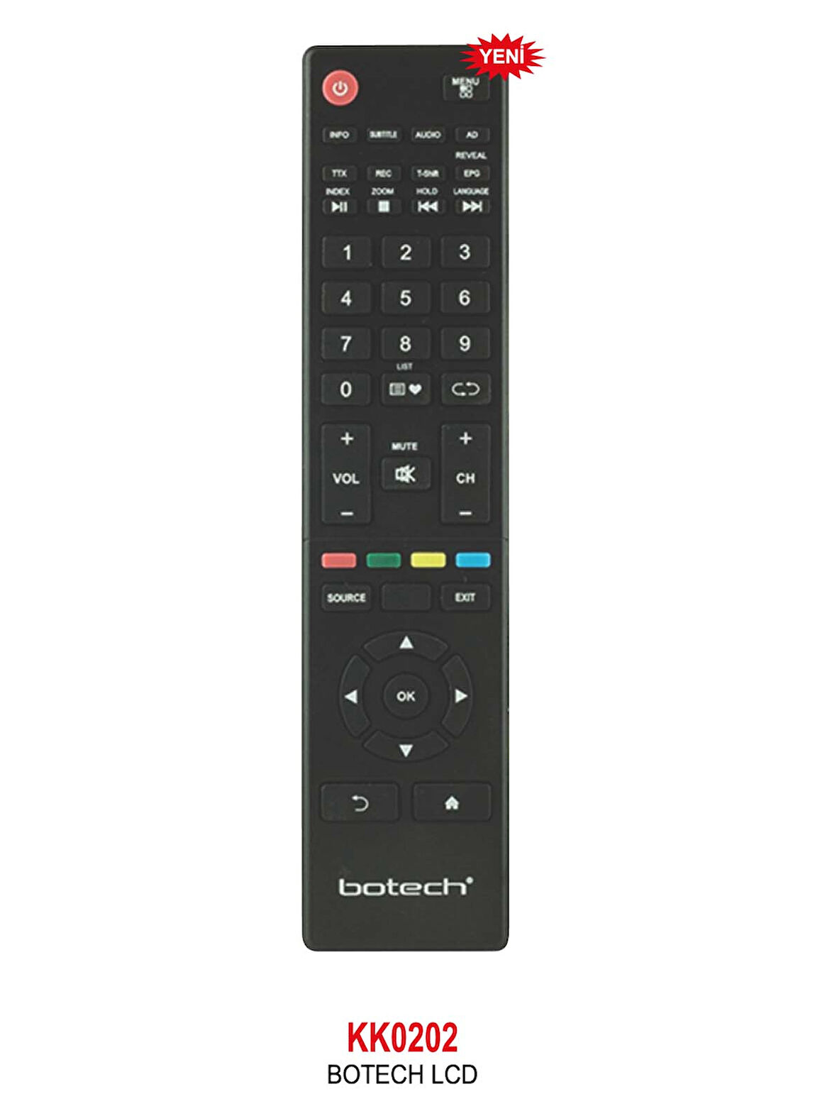 BOTECH LCD KUMANDA