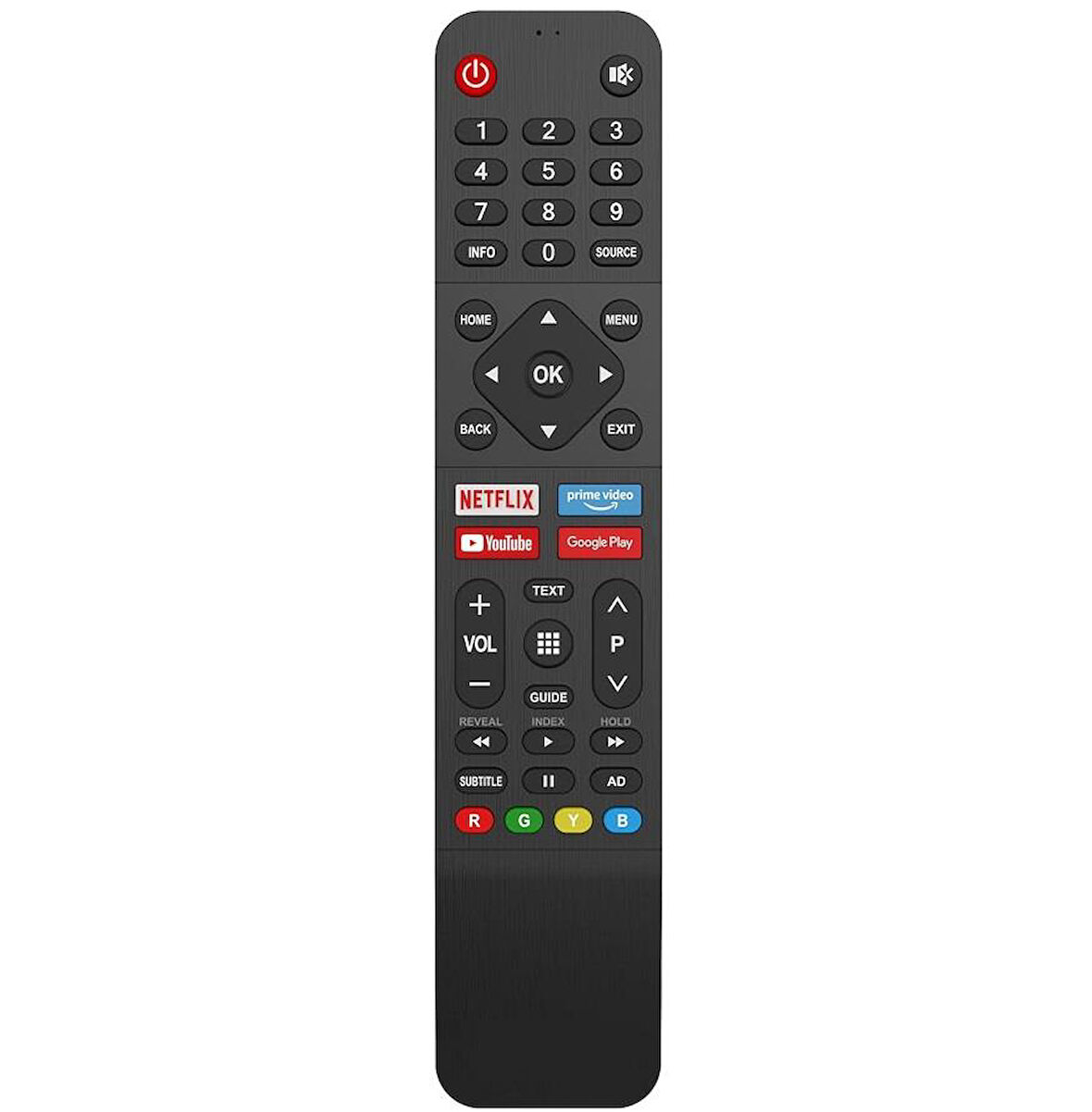 Grundig 43 GFF 6930 A İle Uyumlu Android Led Tv Kumandası