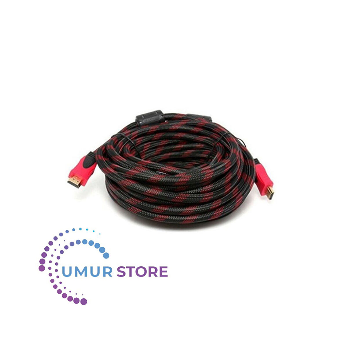 Hdmi Kablo 10 Metre 3d 4k Full Hd Hdmi Tv Uydu Alıcısı Kablosu