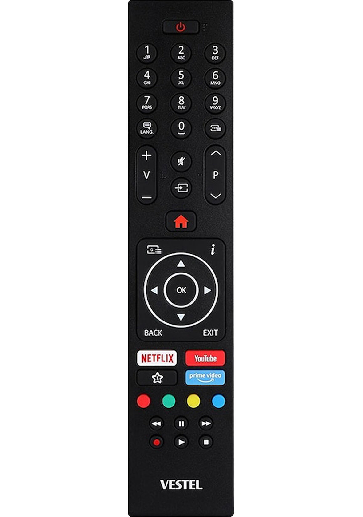 Vestel 65Ud9000 Uyumlu 4K Led Televizyon Kumandası