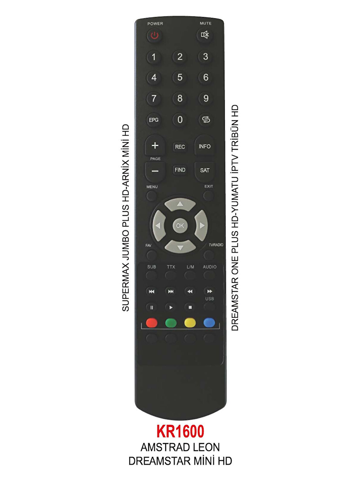 DREAMSTAR MİNİ HD UYDU KUMANDASI