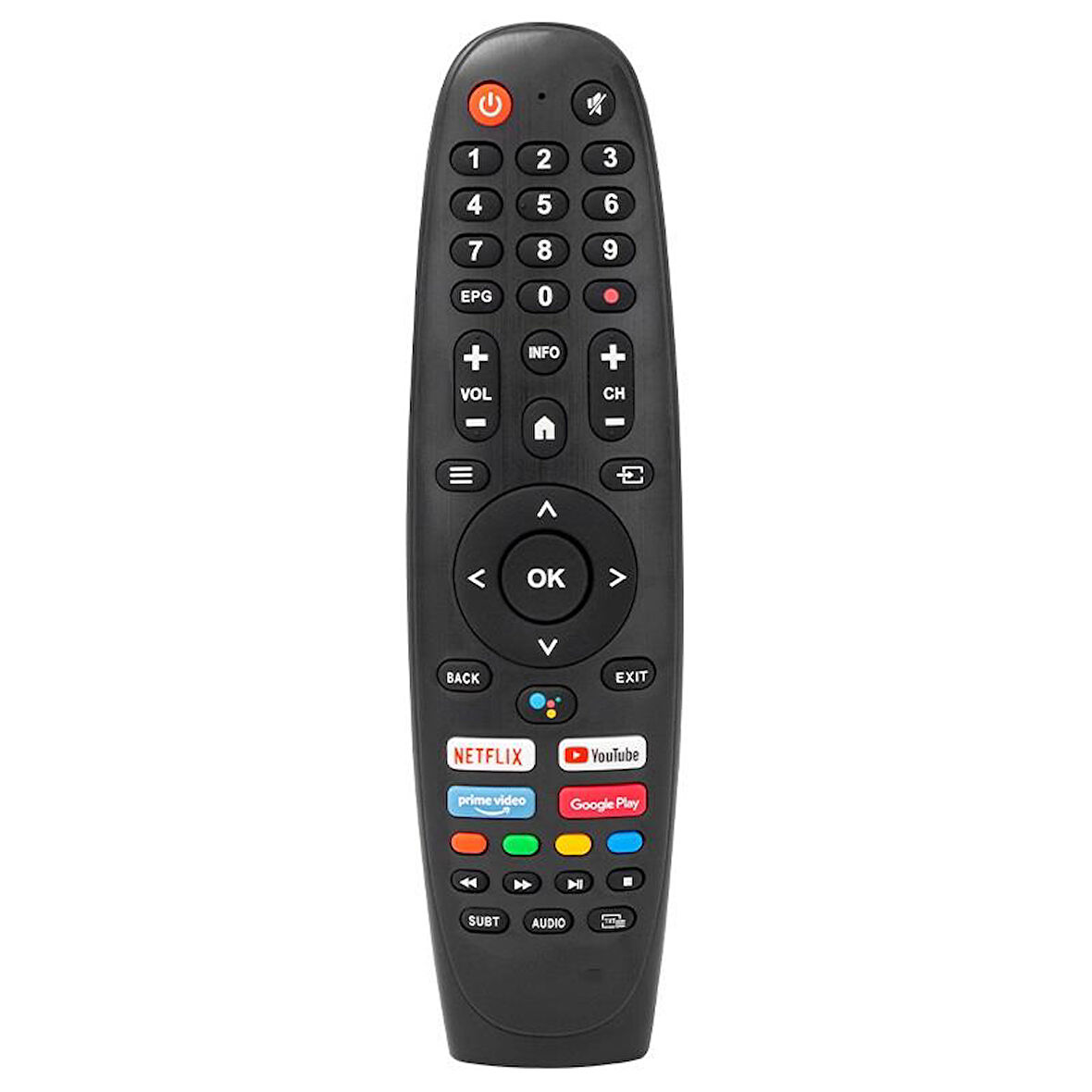 Digipoll Google Tv Kumandası-Mikrofonlu