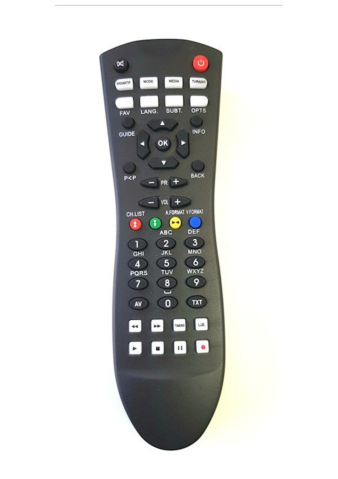 VESTEL DT8001 Uydu Kumanda