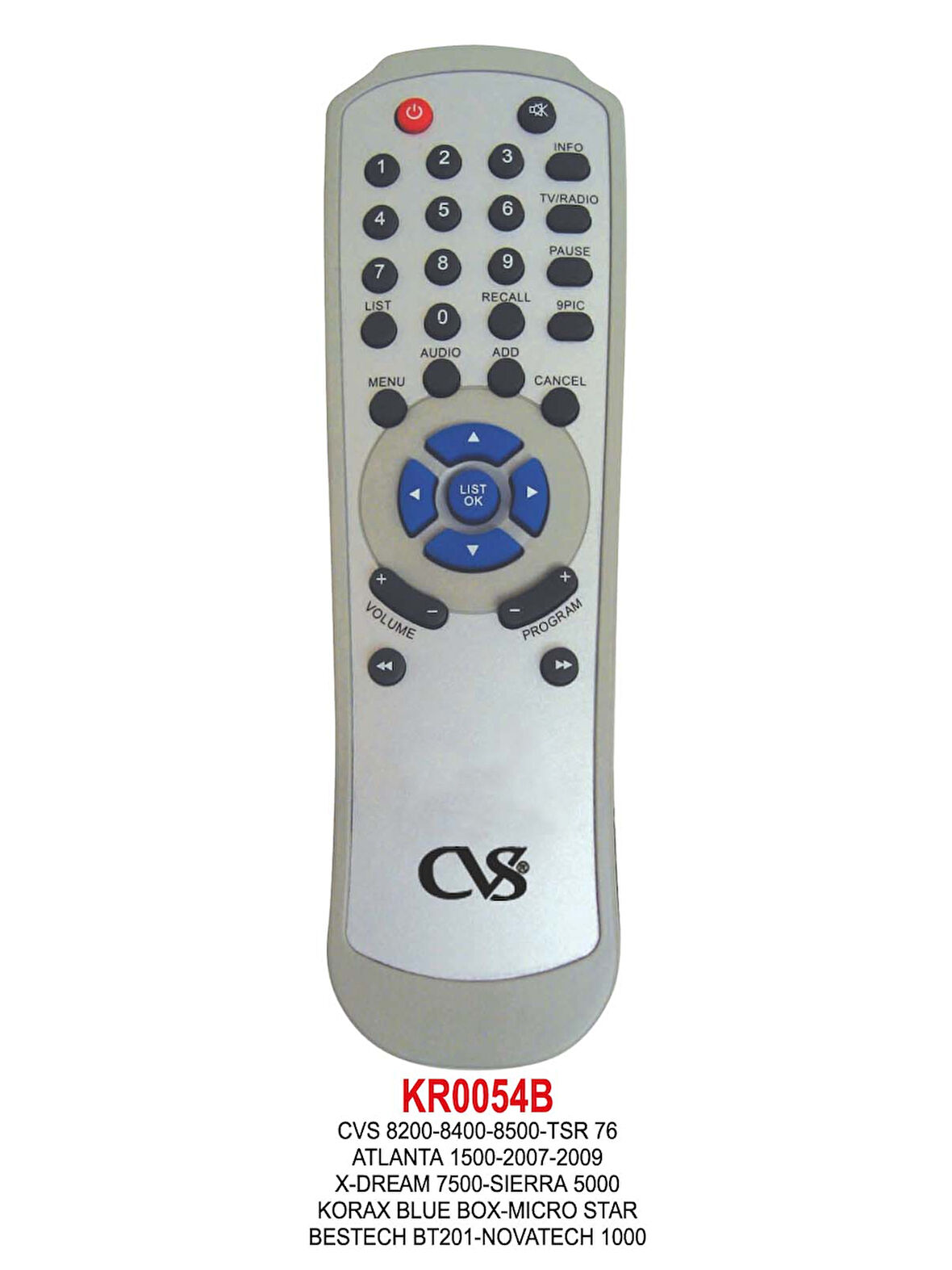 CVS 8200-8400-8500- UYDU KUMANDA