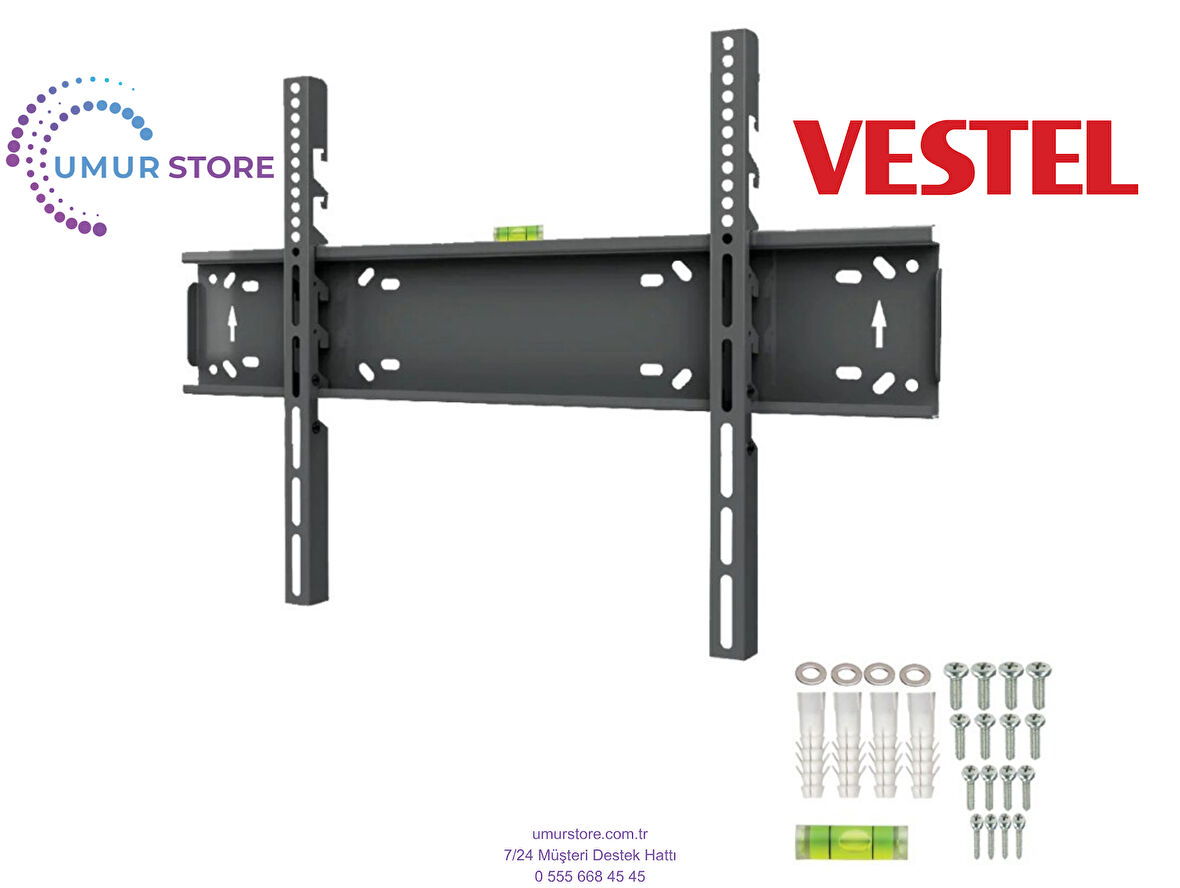 VESTEL 55” 55UV9750 43”- 65” inç Lcd Led Televizyon Sabit Duvar Askı Aparatı