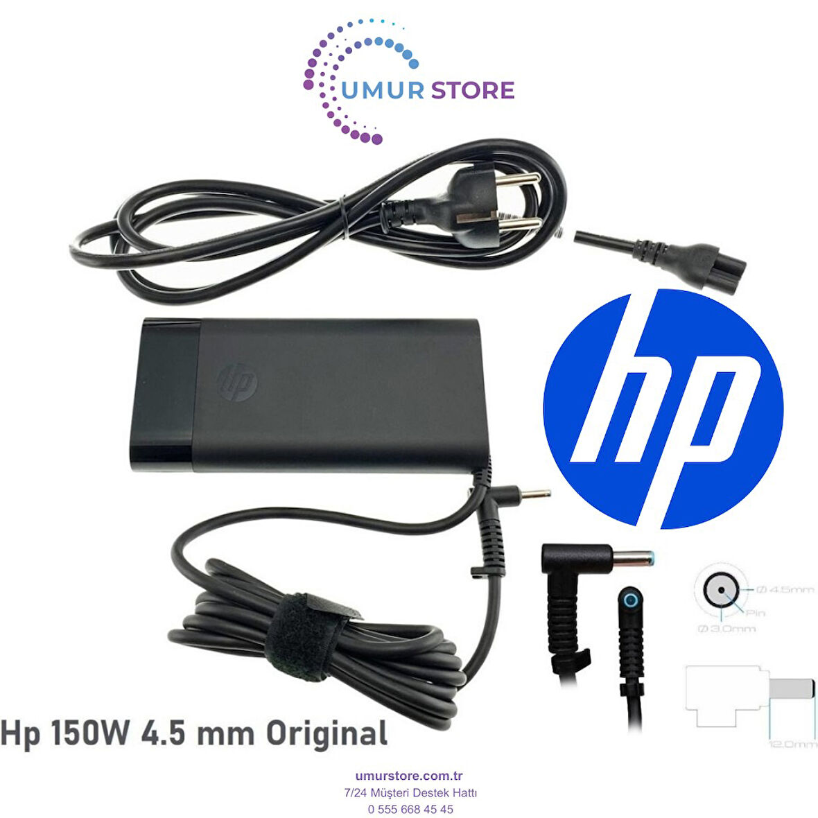 Hp VICTUS15 (15-Fa) Gaming Güç Adaptörü 150W