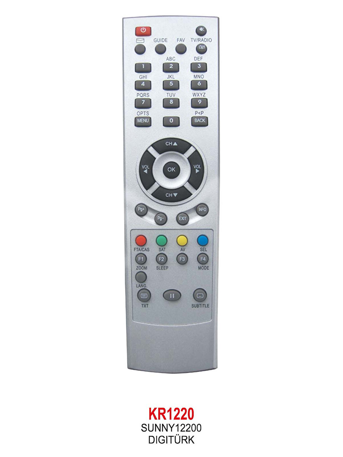 SUNNY 12200 UYDU KUMANDASI