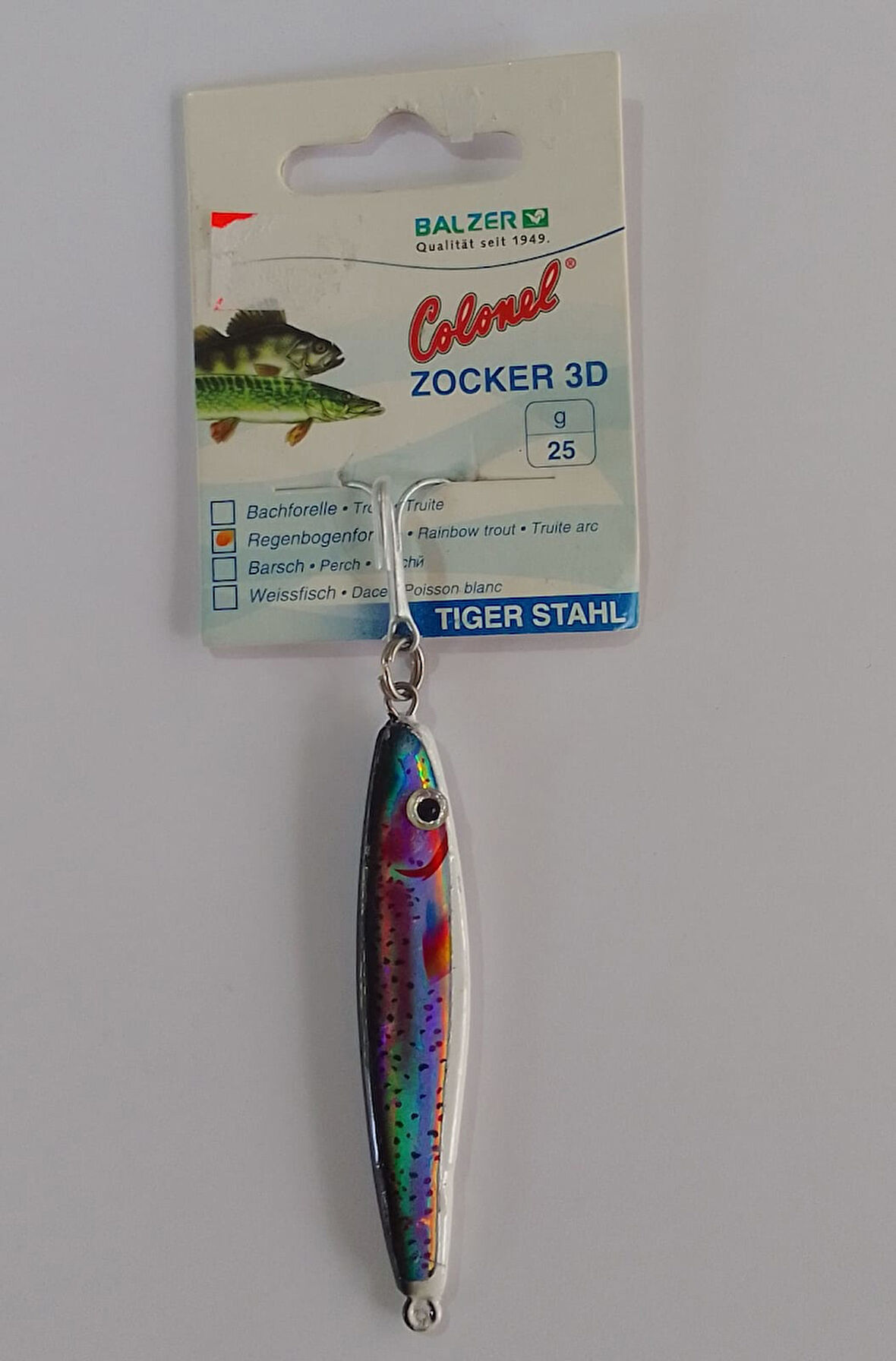 BALZER COLONEL ZOCKER 3D 25 GRAM ART NO:1 39510/025 JİG YEM