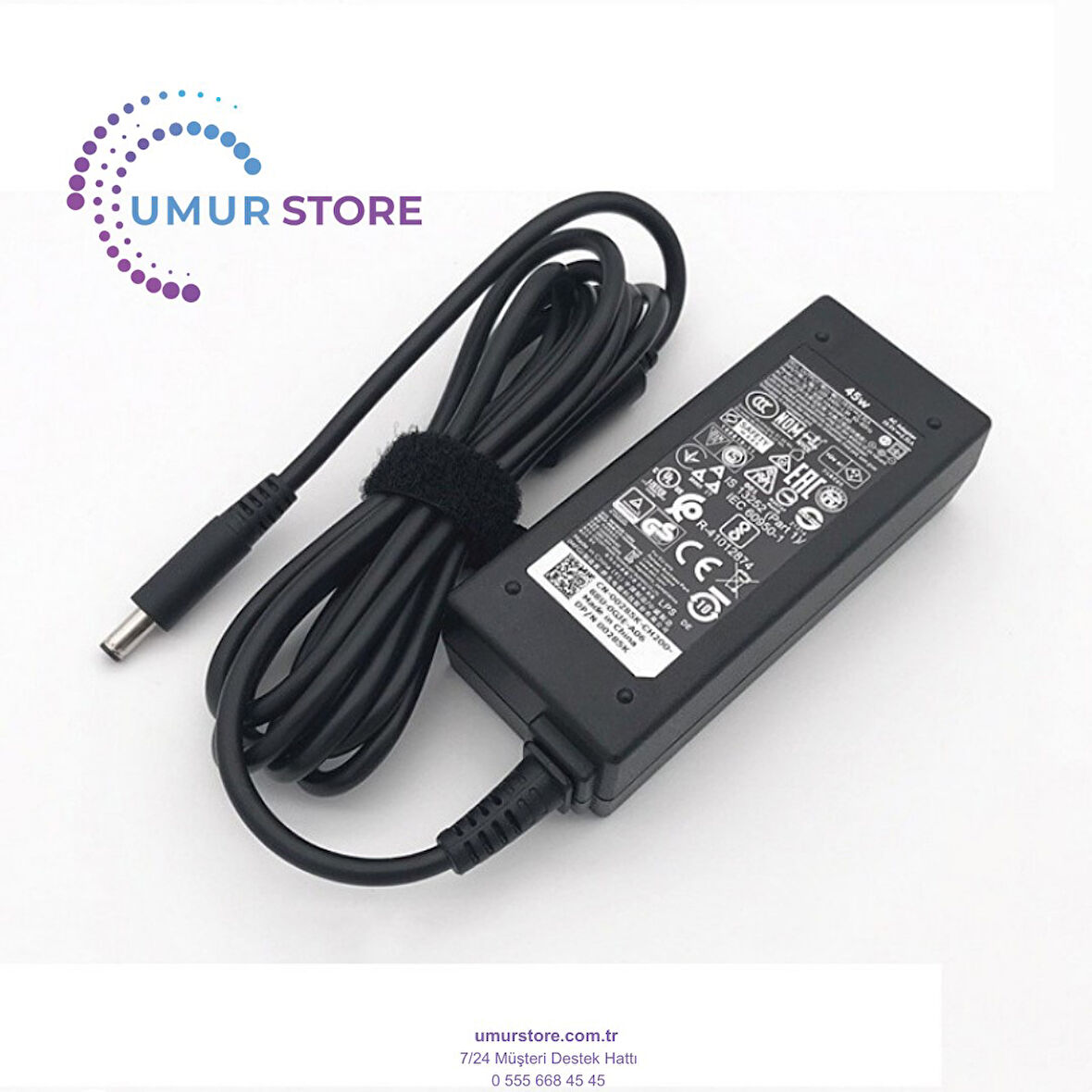 Dell HA45NM140 4.5x3.0mm Notebook Adaptörü