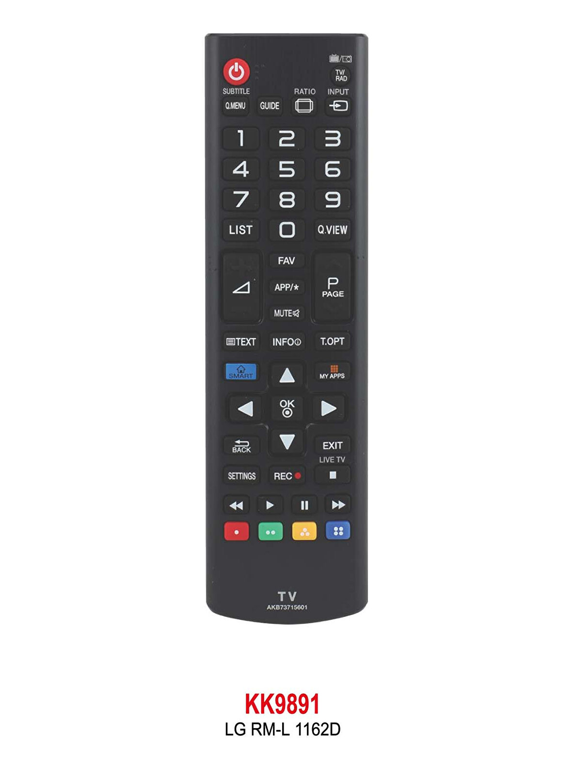LG RM-L 1162D Lcd KUMANDA