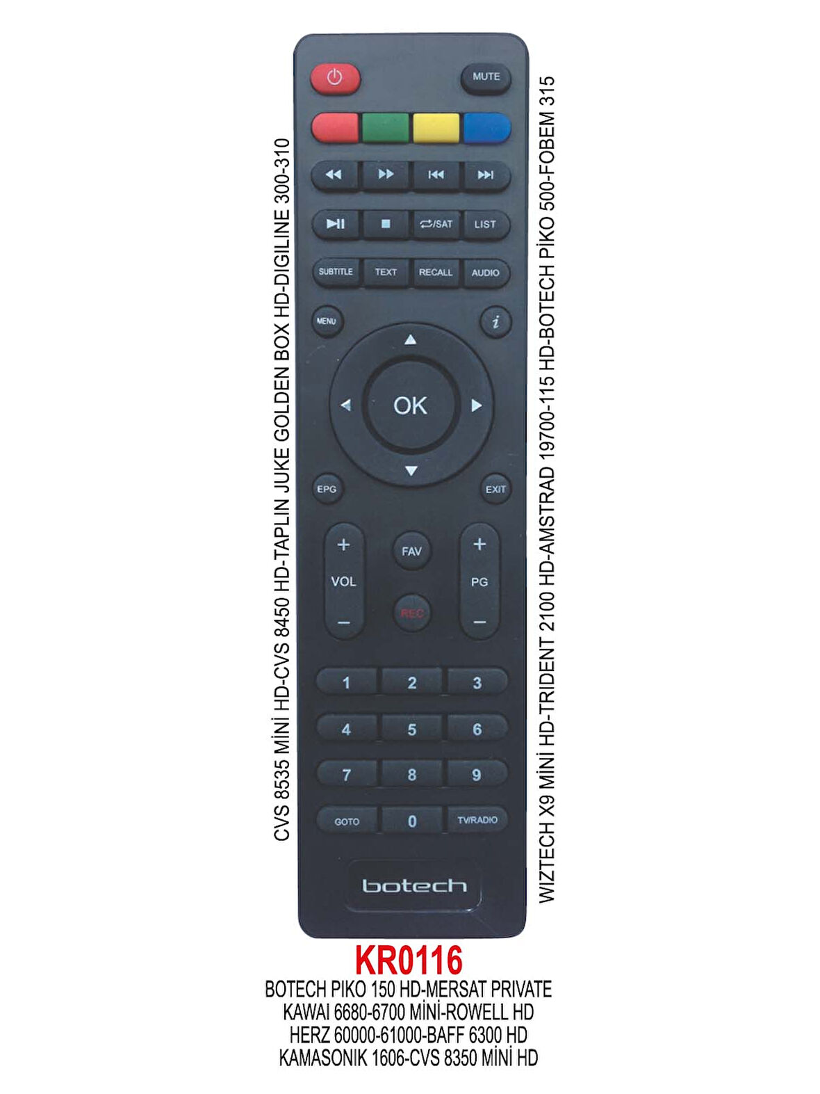 ROWELL HD UYDU KUMANDA