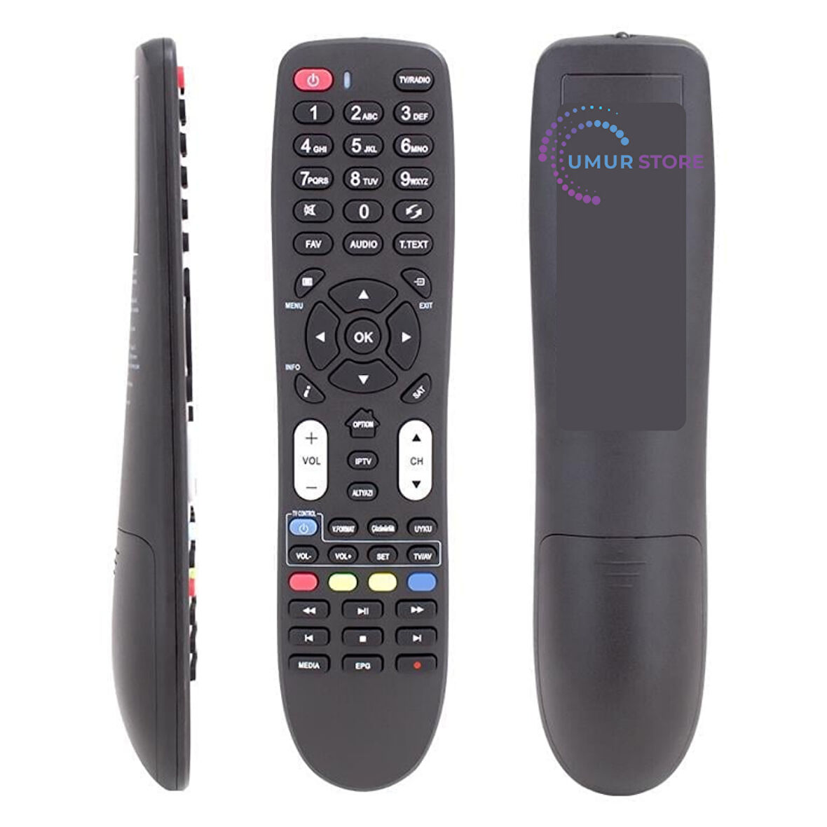 Uyumlu Sungate Titan IP TV HD Uydu Alıcı Kumandası