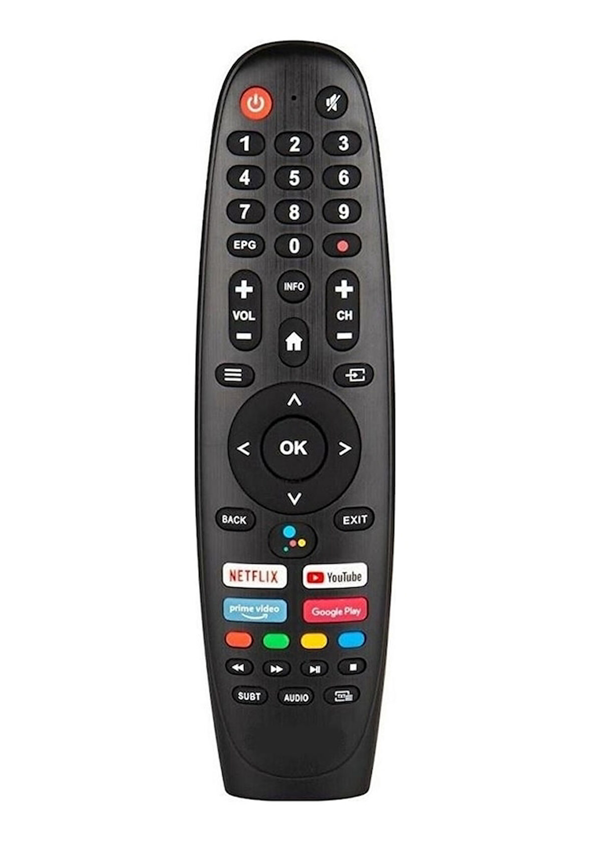 Onvo-profilo-saba Netflix-youtube-google Play-prime Video Tuşlu Ses Komutsuz Lcd Led Tv Kumanda