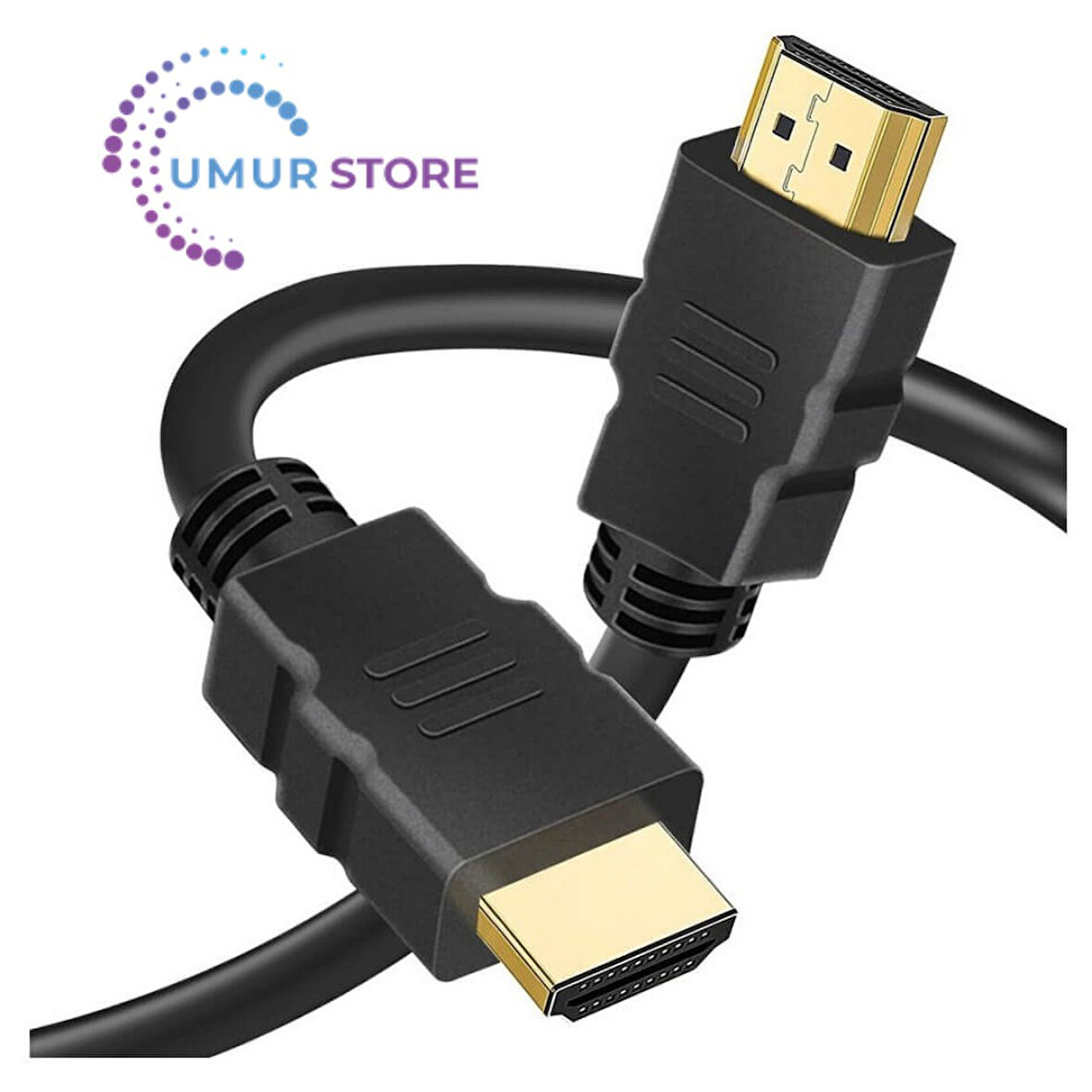HDMI Kablo 4K 3D Ağ Destekli Altın Uçlu 4K 60Hz 18G Bps Ultra Hd 4K Ethernet HDMI Kablosu - 3 mt
