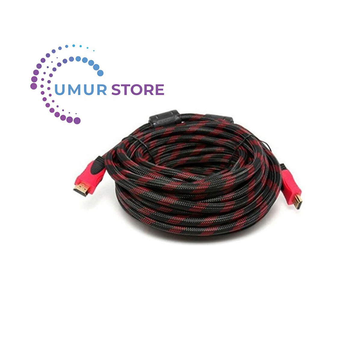 Hdmi Kablo 15 Metre 3d 4k Full Hd Hdmi Tv Uydu Alıcısı Kablosu