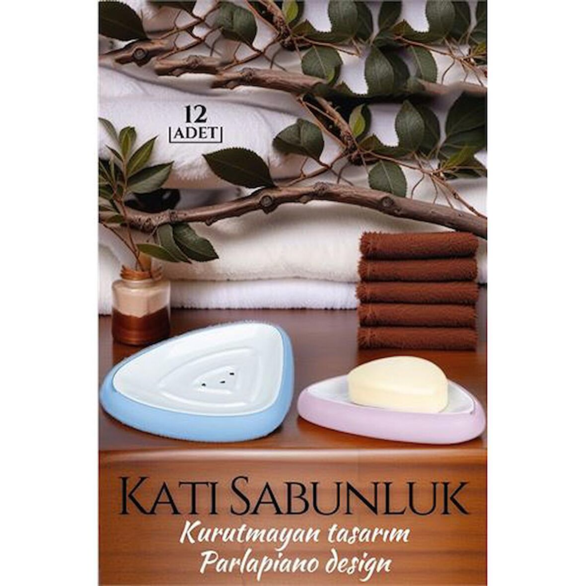 TransForMacion 8+4 ADET Katı Sabunluk  Parlapiano Design