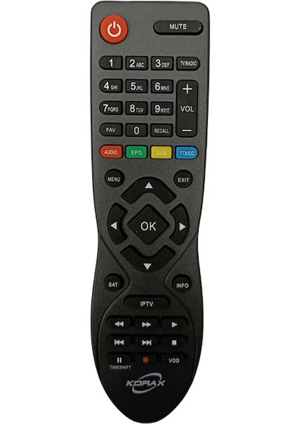 Korax  Bt1 Uydu Cihazı Kumandası