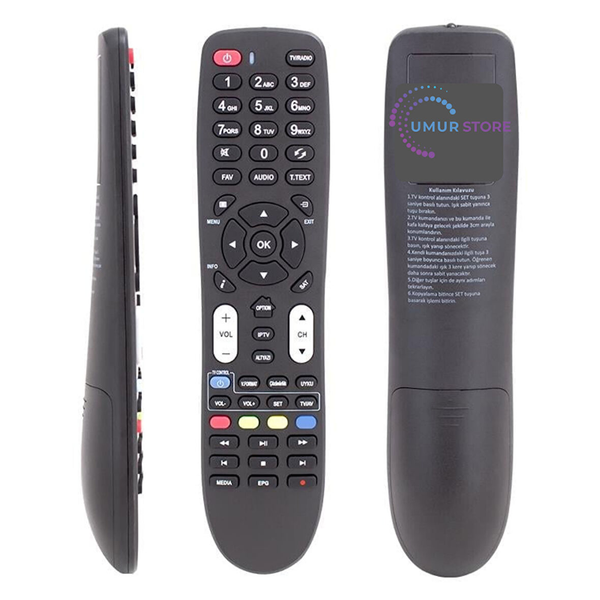 Uyumlu Sungate Titan IP TV HD Uydu Alıcı Kumandası