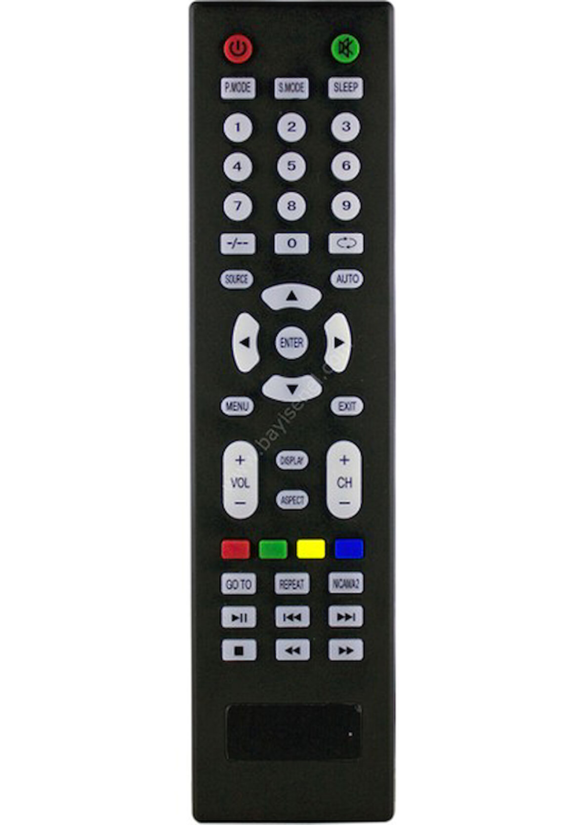 Awox Uydu Alıcılı LED Televizyon Kumandası- Yeni Model