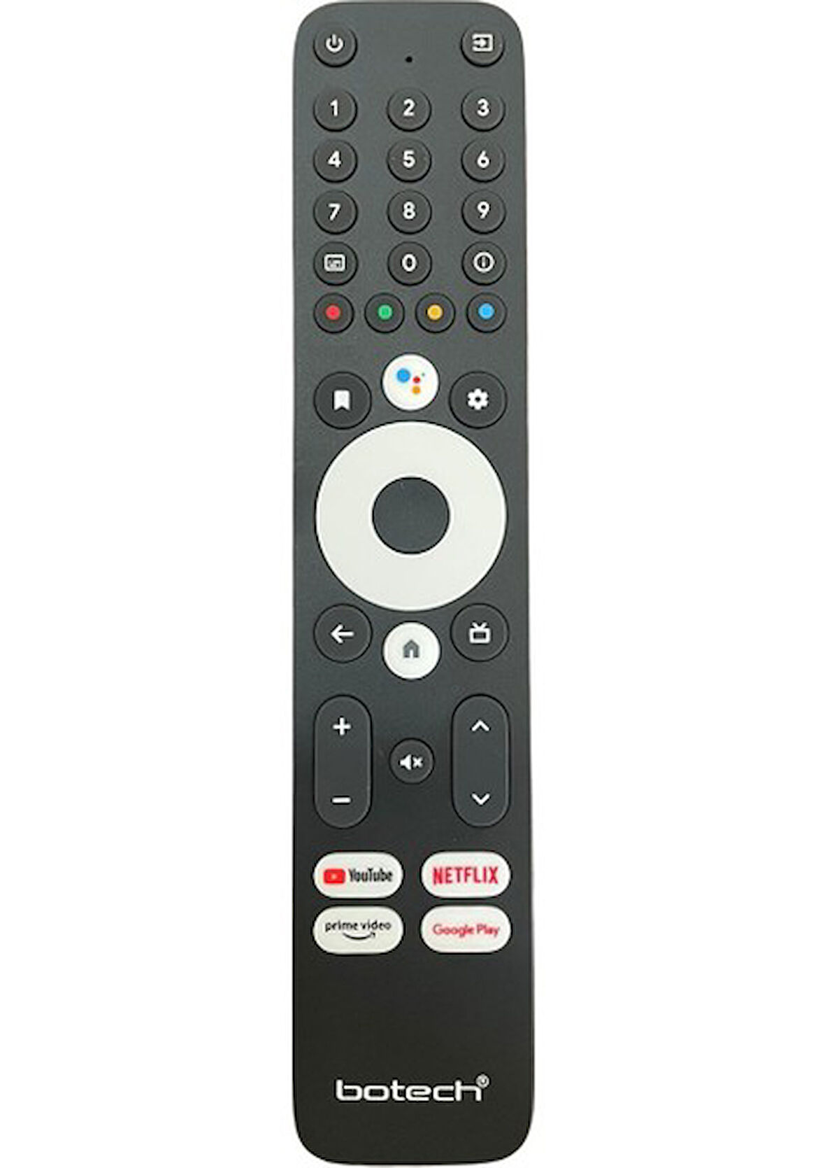 Botech Wzone 4K Android Tv Box Bluetooth' Lu Tuşlu Kumanda