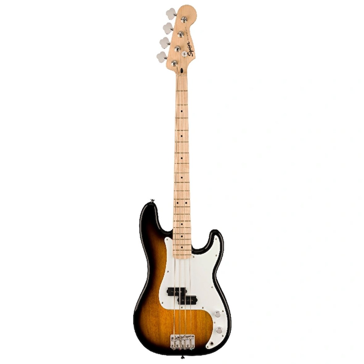 Squier 0373902503 Sonic Precision Bass Gitar (2-Color Sunburst) | Akçaağaç Klavye Sunburst Renk ve Hafif Gövde