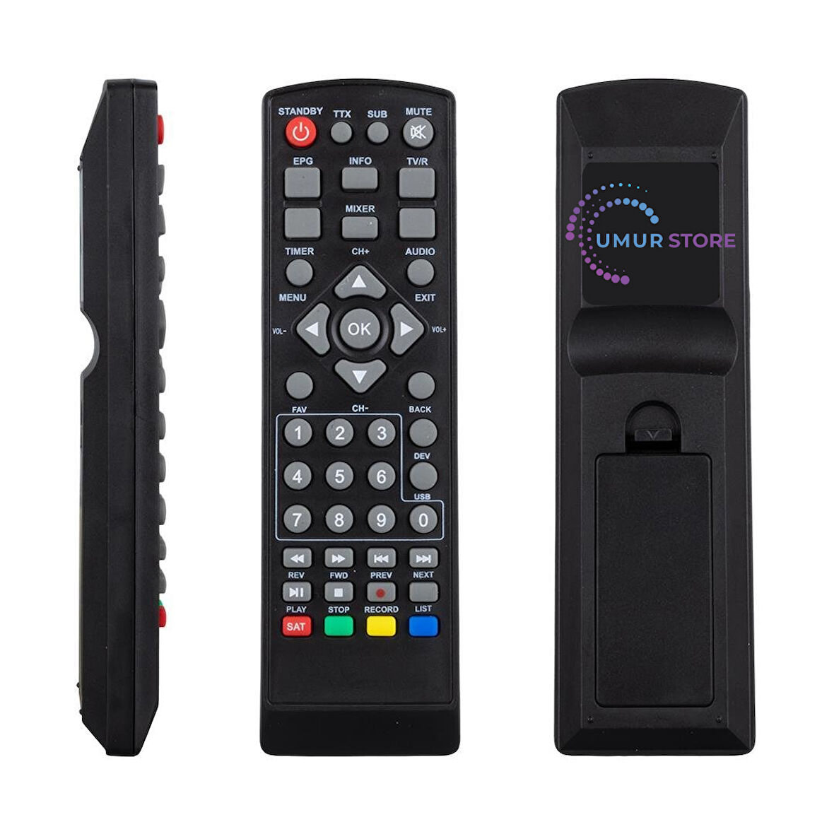 Globex GLB-8800 Uydu Alıcı Kumandası