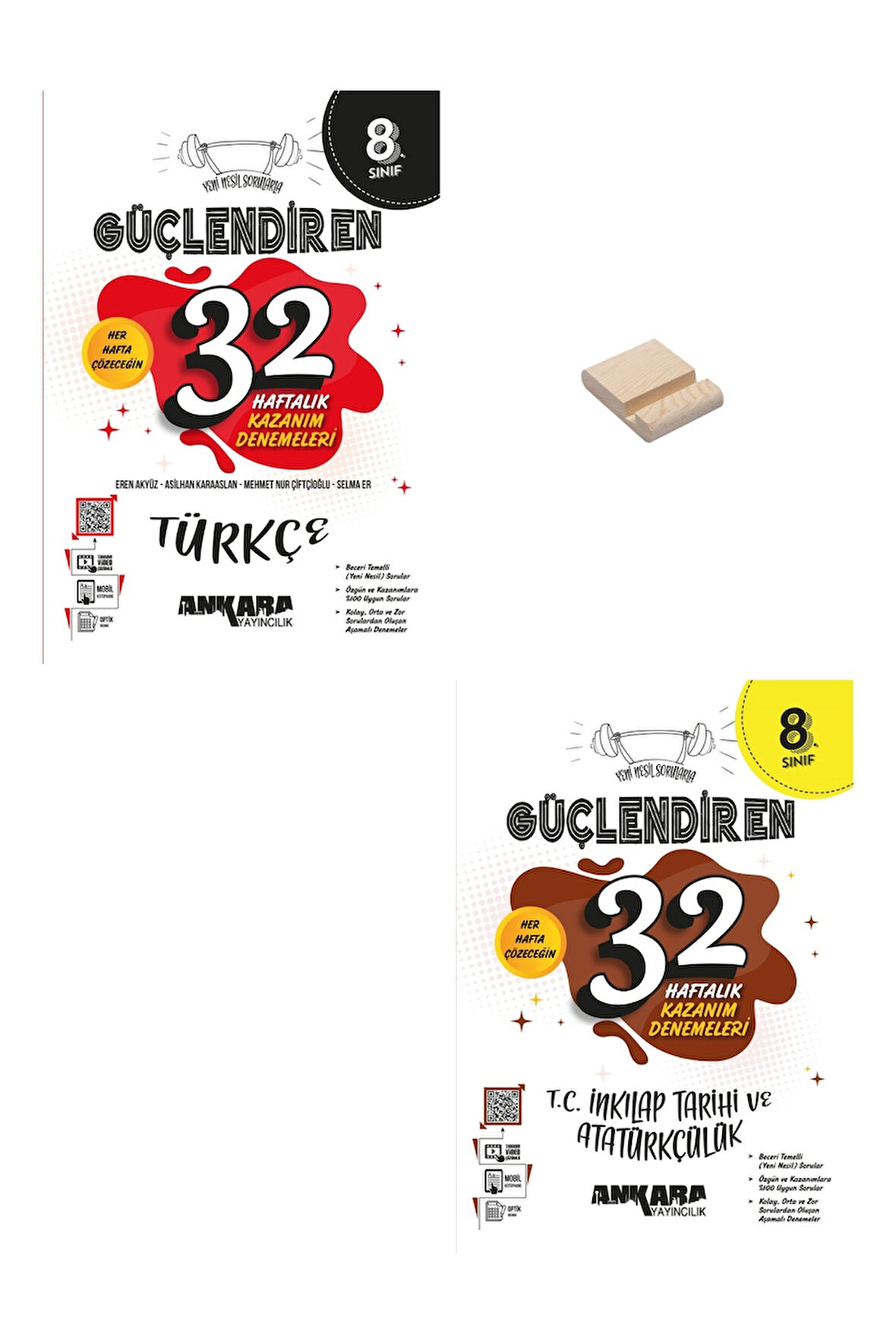 LGS 8. Sınıf Güçlendiren Türkçe ve İnkılap Tarihi Haftalık Denemeleri