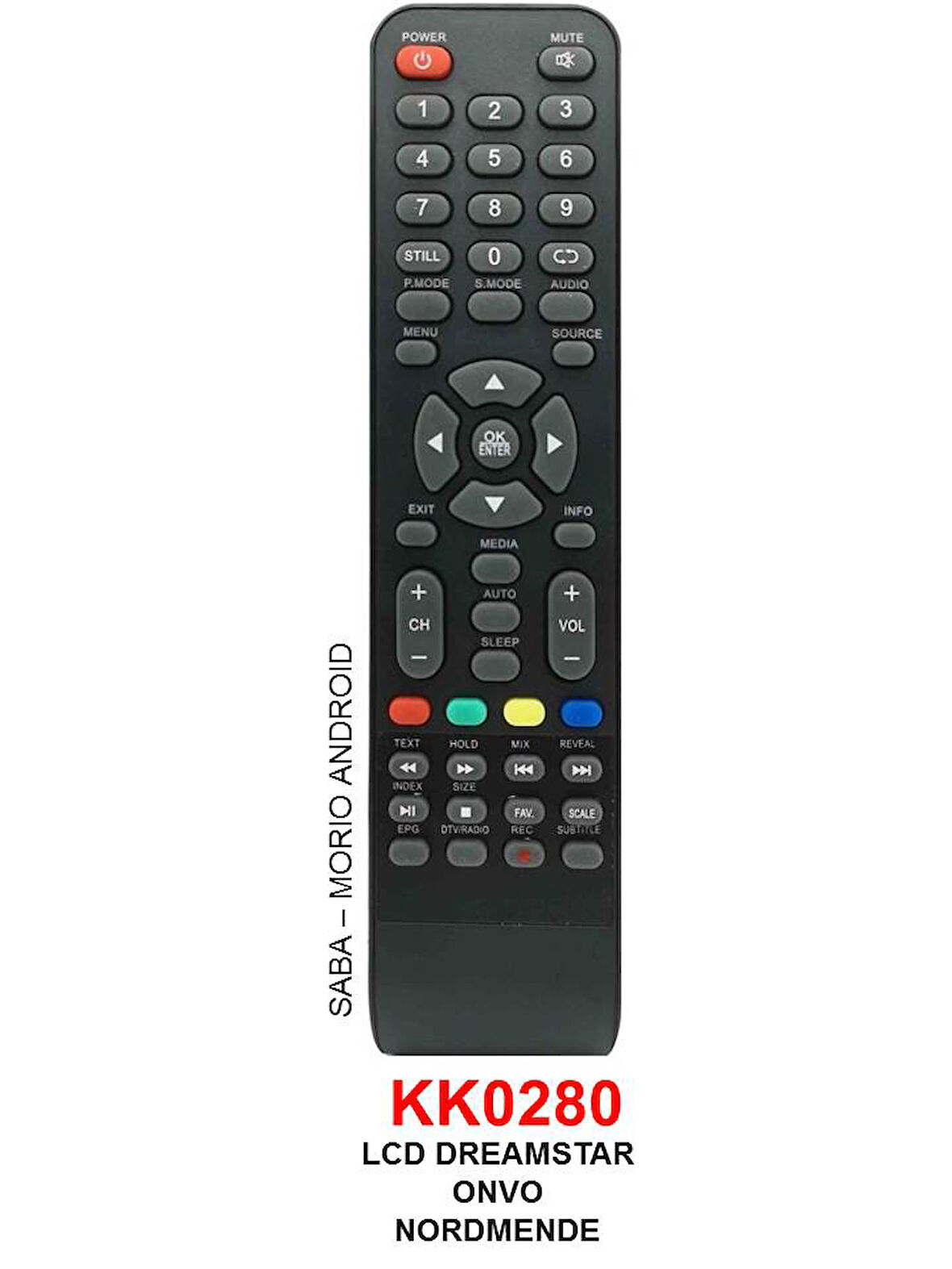 NORDMENDE LCD UYUMLU KUMANDA