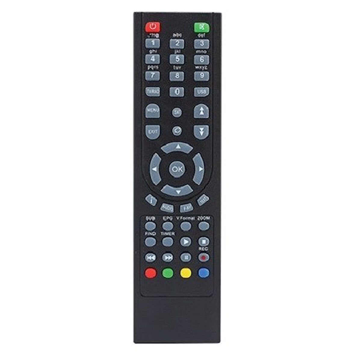 Hometech Ht-1050 Hd Uydu Alıcısı Kumandası