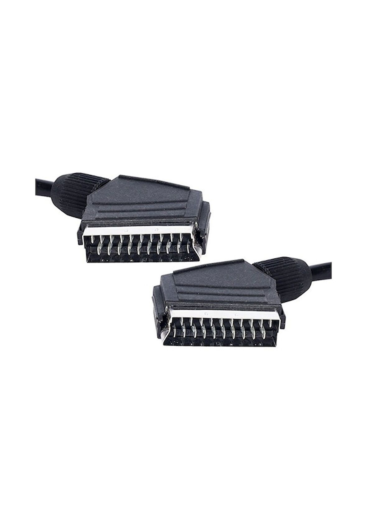 Scart 1.2 Metre 8MM Tırnaklı Tv Scart Kablo