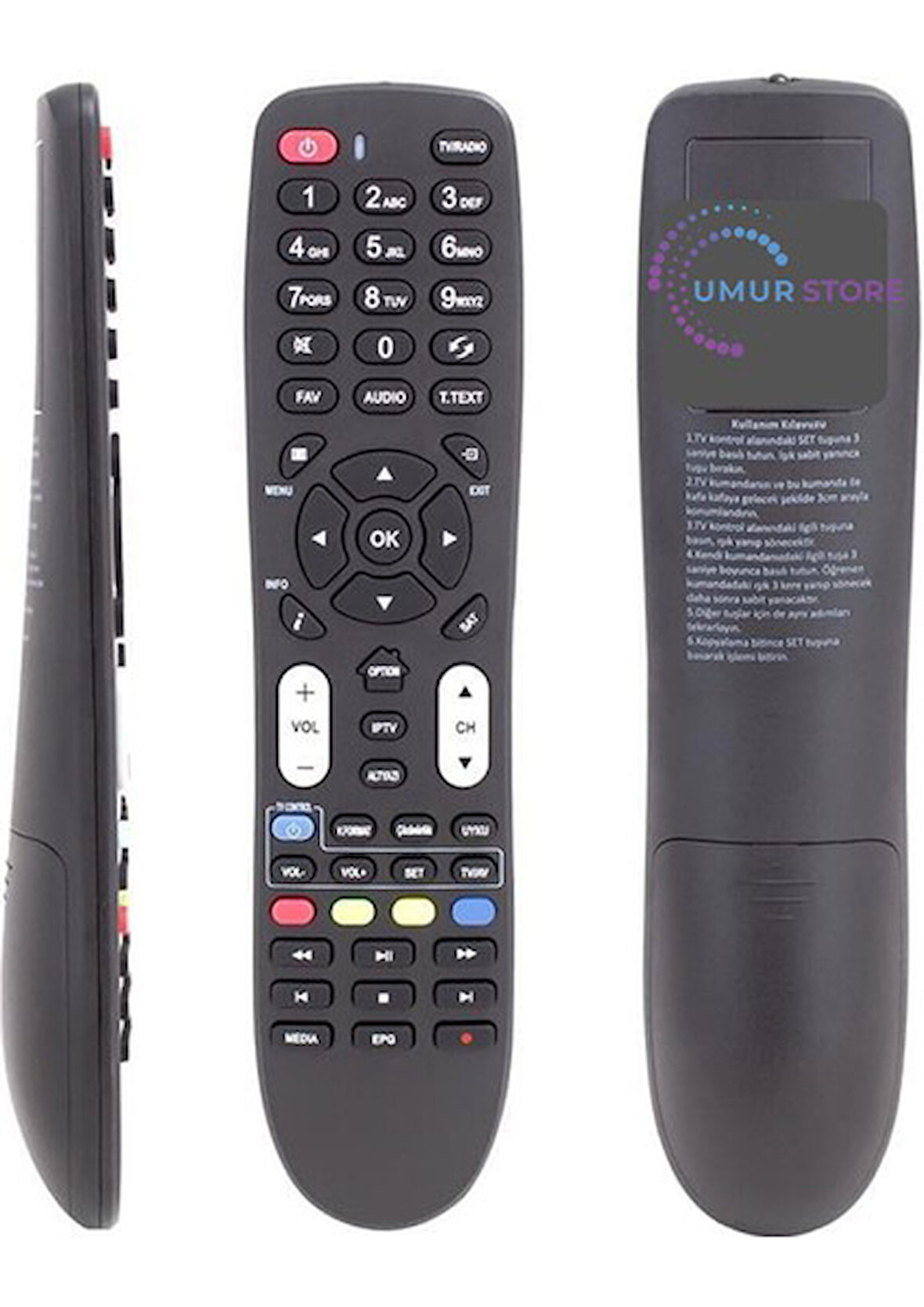 Uyumlu Sungate Titan Ip Tv Hd Uydu Alıcı Kumandası