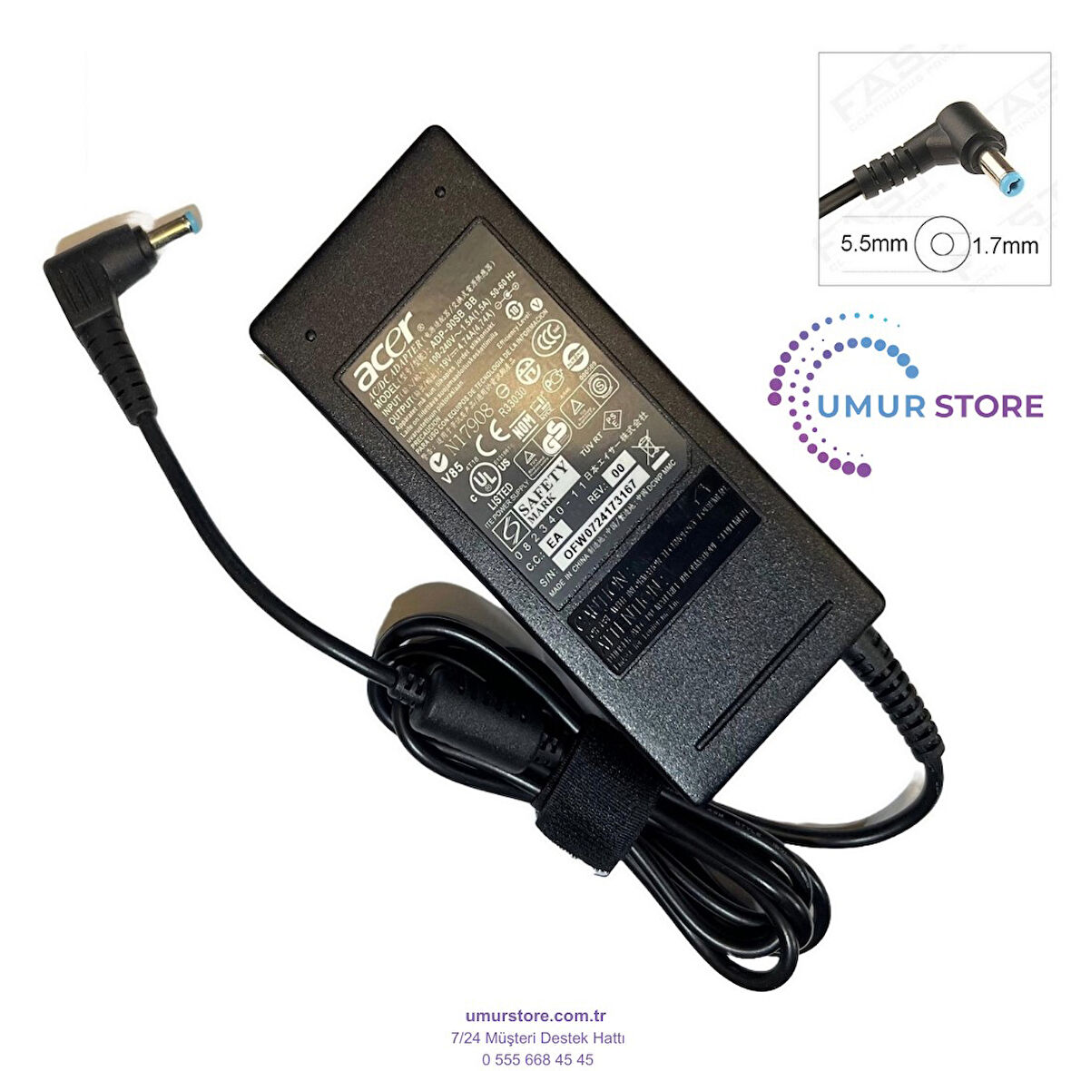 Acer Aspire 5720 Notebook Adaptörü
