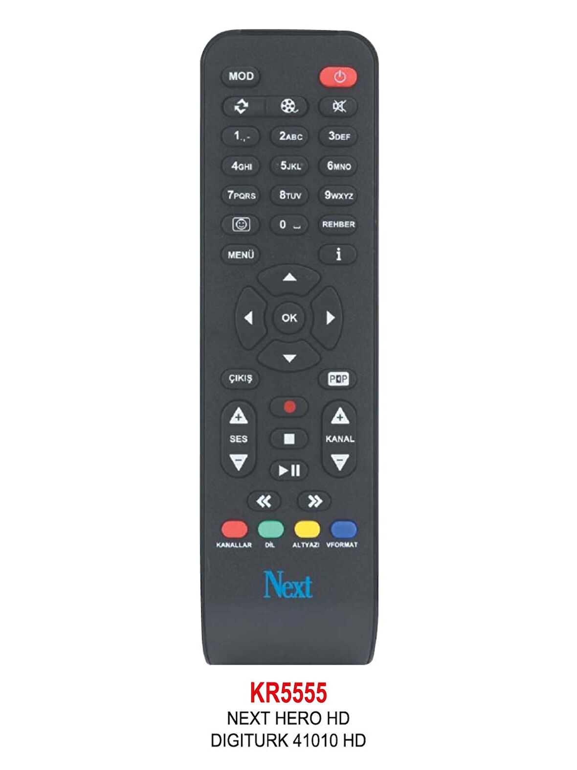 NEXT HERO HD UYDU KUMANDASI