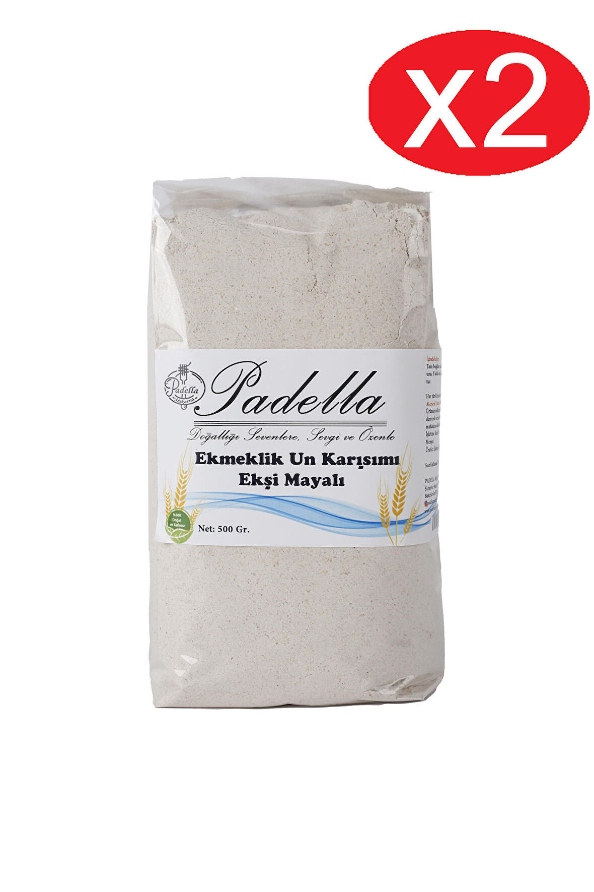 Ekmeklik Un Karışımı 500 Gr X 2