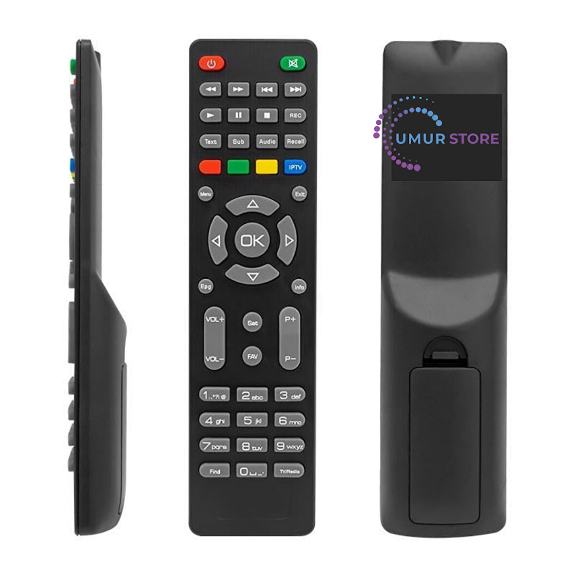 Hitech Astra Full HD Uydu Alıcı Kumandası