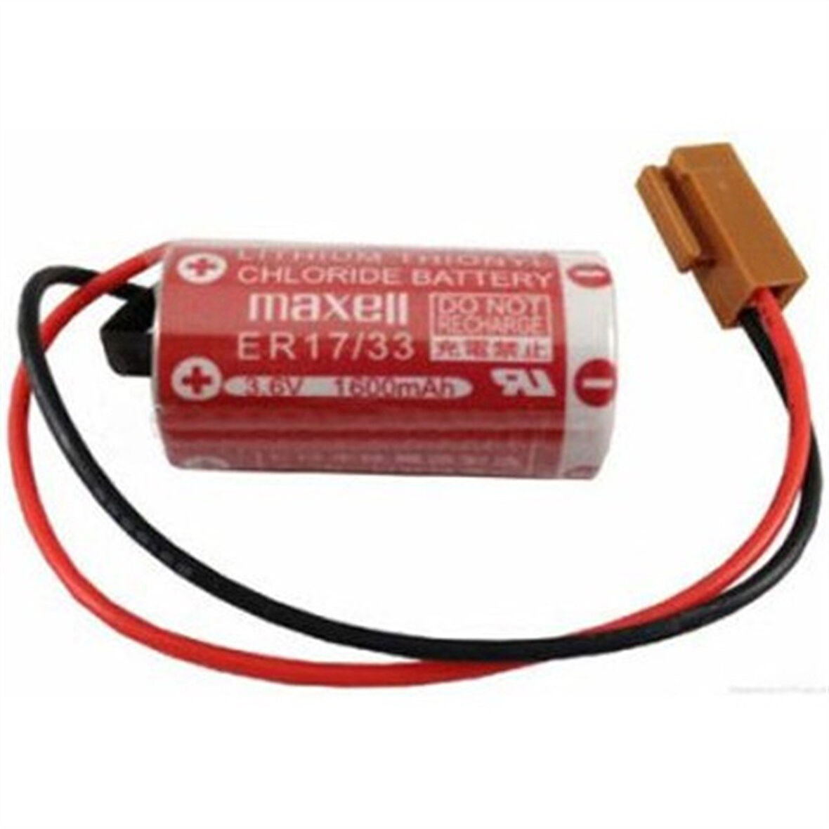 MAXELL ER-17/33 LITHIUM BATTERY 2 KABLOLU