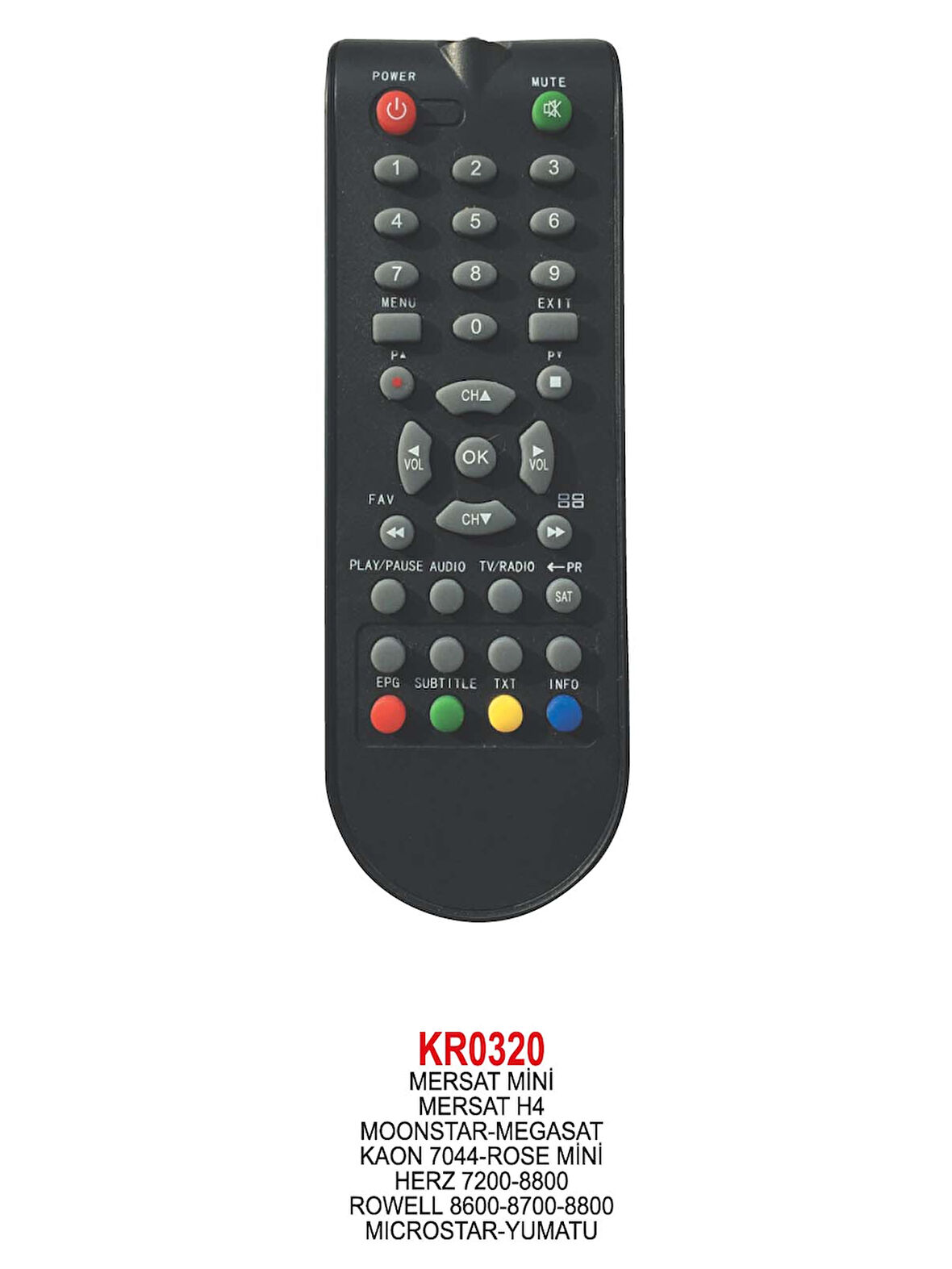 MERSAT MİNİ UYDU KUMANDASI