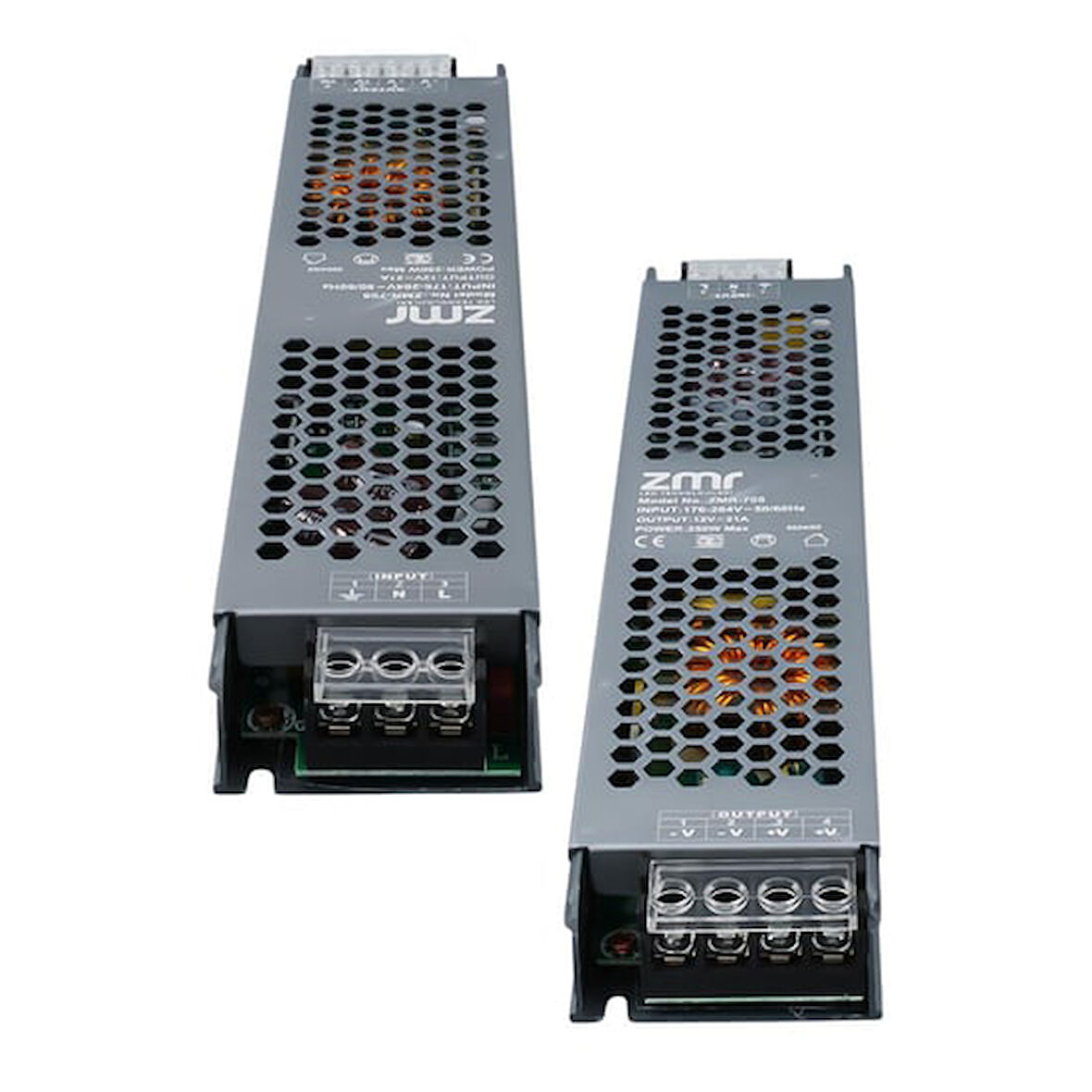 12 Volt 20 Amper 250 Watt Slim Metal Kasa Adaptör