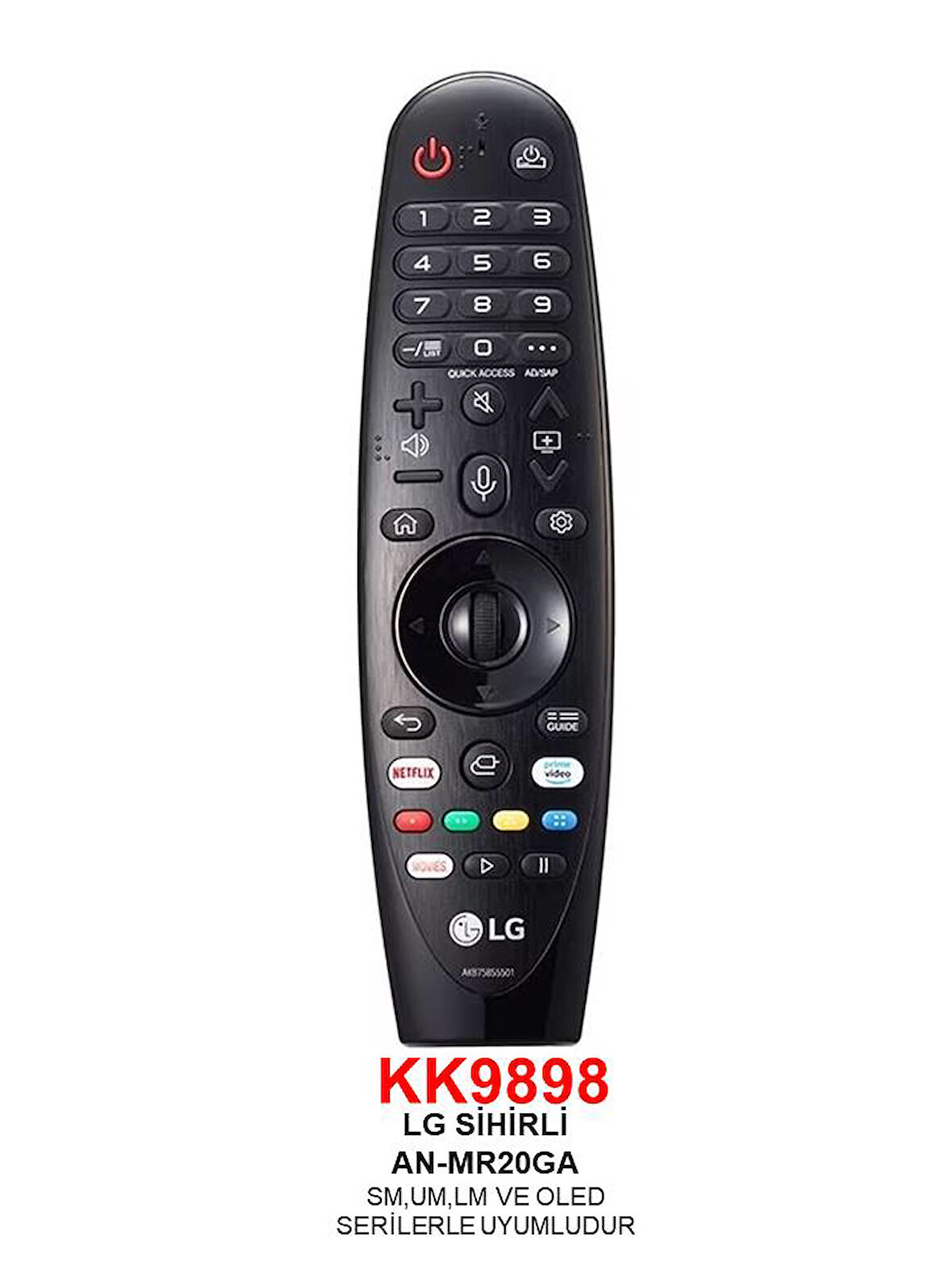 LG MAGIC AN-MR20GA NETFLIX-PRIME TUŞLU