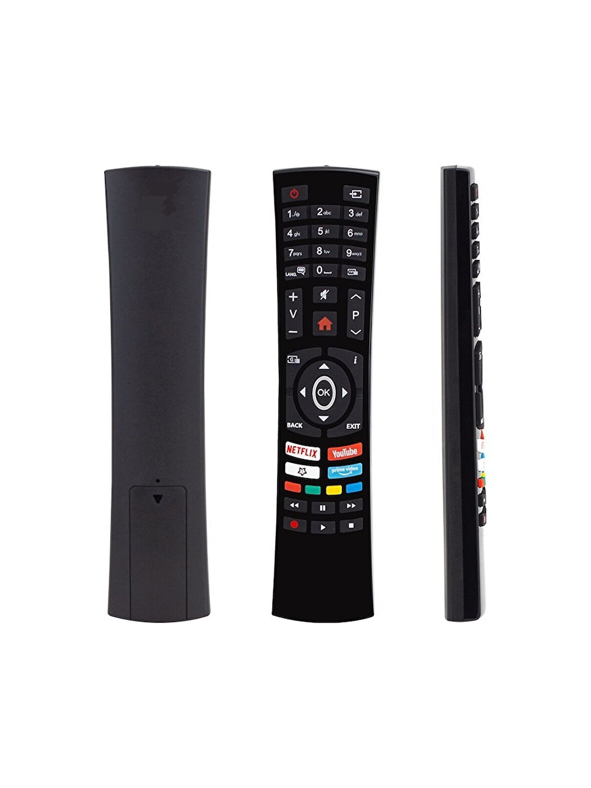 Vestel Netflix Youtube Prime Video Tuşlu LCD LED Tv Kumandası