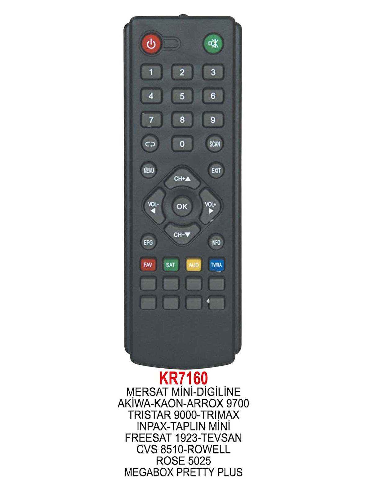 TRISTAR 9000 MİNİ UYDU KUMANDASI