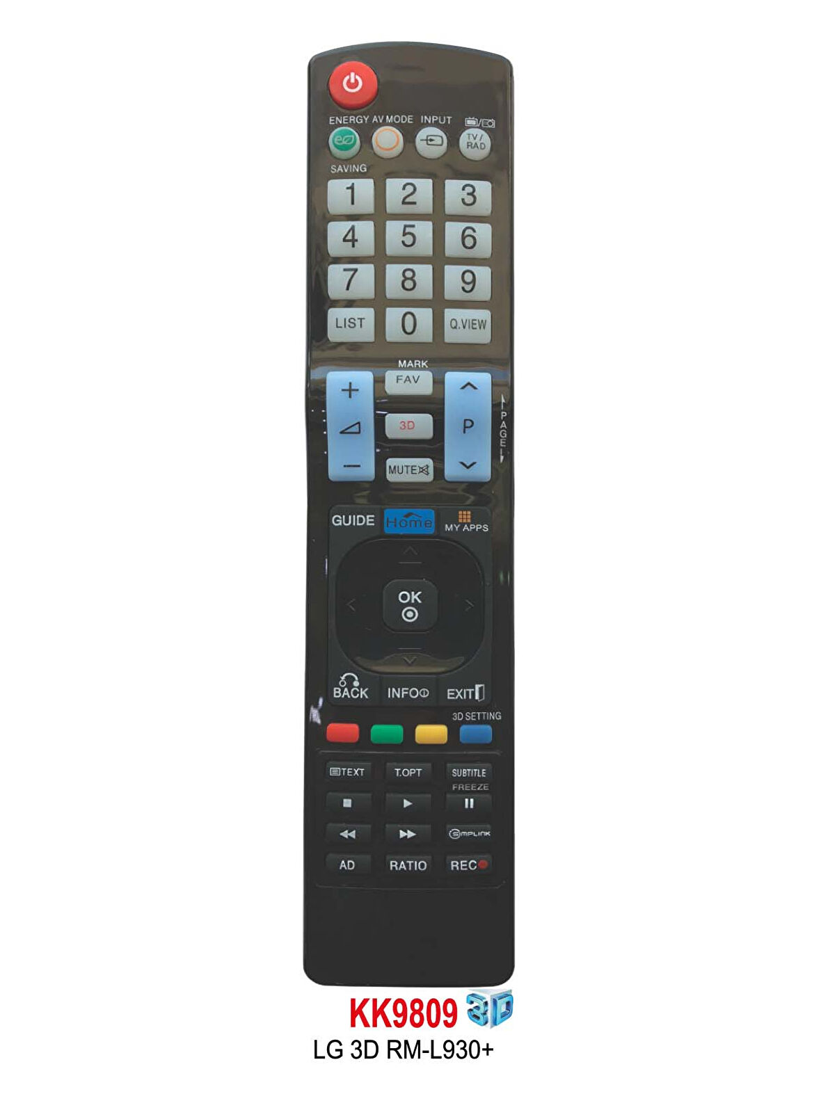 LG 3D RM-L 930+ KUMANDA