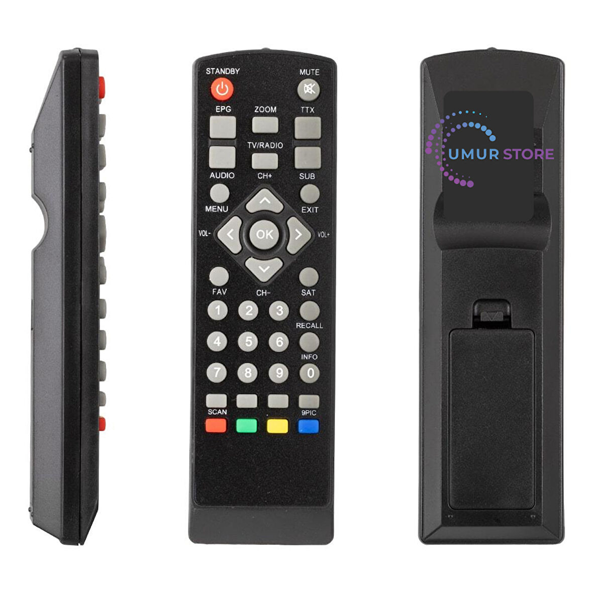 Korax Mini Box Uydu Alıcı Kumandası
