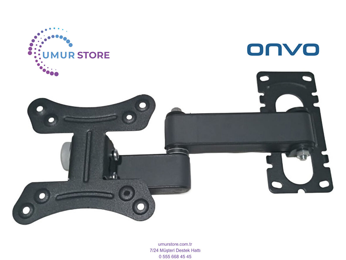 ONVO 24" 24ovF6001h 17”- 27” inç Monitör Lcd Led TV Hareketli Duvar Askı Aparatı